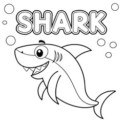 vector illustration of a fish