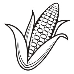 corn vector illustration