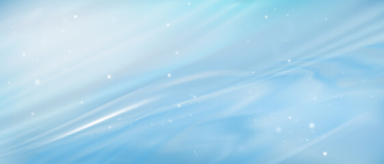 Blue background with gradient mesh abstract design with soft wavy lines,Vector pastel backdrop for product advertise,screen wallpaper or horizon spring,summer banner