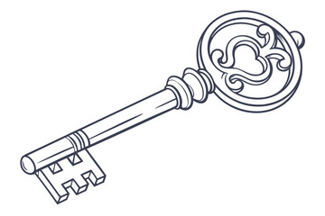 single key icon