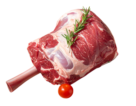 Festive Lamb Leg with Lifestyle Cooking Props