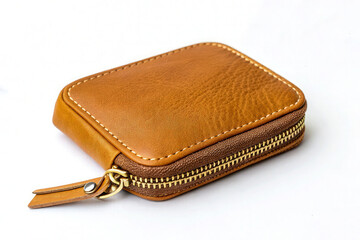 Coin purse isolated PNG white background