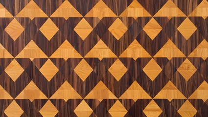 Seamless geometric triangle pattern background