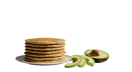 apple pie on white plate