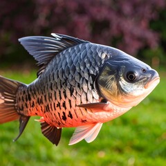 Fototapeta premium Freshwater fish, vibrant colors