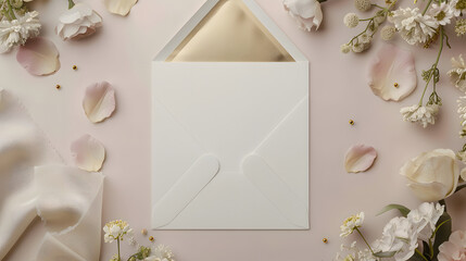 VIP event invitation mockup elegant