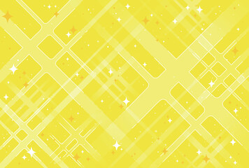 キラキラポップな背景素材 黄色 光り輝く グリッター バックグラウンド  イベント セール