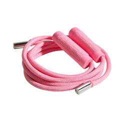 pink Jump rope on transpart background