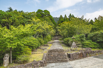 英彦山神宮参道の石畳
