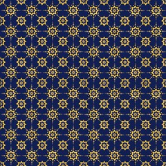 Seamless Ethereal Fantasy Pattern in Purple and Blue Tones