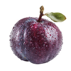 Purple Fruit on transpart background