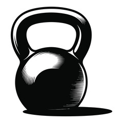 vector illustration of a dumbbell