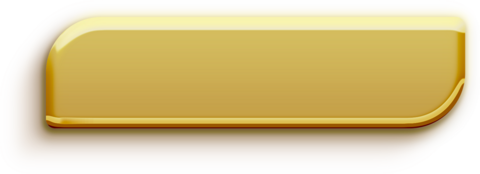 Glossy Rectangle 3D Gold Button Flat Bar Shape Luxury Liquid Shiny Metallic Blank Golden Frame Label Elegant CTA Badge Design for Web App UI Poster Sticker Background Fashion Christmas Wedding Holiday