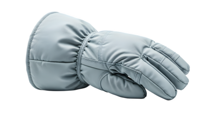 Protective glove isolated on transparent background, designed for safety and comfort in various work environments, ensuring hand protection and dexterity