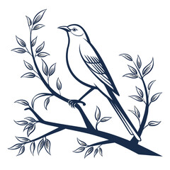 Bird on Tree