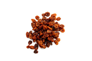 Obraz premium Dried golden raisins, Australian-dried fruits sultanas, sweet and chewy.
