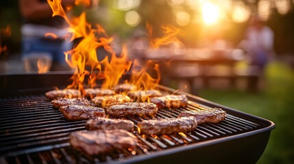 Labor day picnic, barbecue.