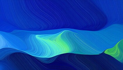 Abstract, flowing, vibrant colors