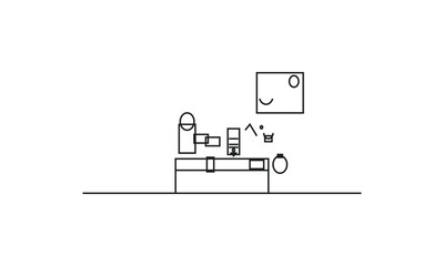 Person Using Mobile Banking App – Editorial Vector Scene for Digital Finance and Secure Transaction
