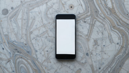 Modern Smartphone with Large Touchscreen Display for Communication Digital Connectivity Portable Use and Advanced Technology in a Sleek Design