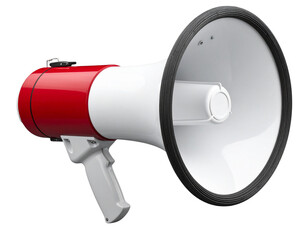 Promotional Megaphone – Broadcasting Announcement PNG