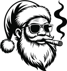 Christmas Silhouette Vector Design, Merry Christmas Silhouette Vector, Santa Claus Silhouette Vector Art, Christmas Tree Silhouette Vector, Reindeer Christmas Silhouette Vector