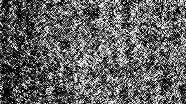 Black and white scribbly grunge texture background