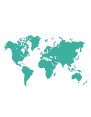 Obraz premium World Map Illustration.