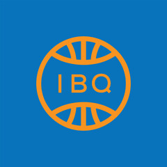IBQ Basketball Company logo. IBQ Modern Sports logo design for entrepreneur and business. IBQ Team Branding best icon.
