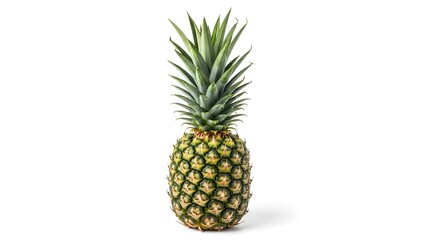 Fototapeta premium Whole Pineapple Isolated