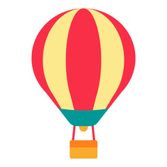 Naklejka premium hot air balloon