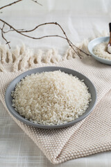 Northeast Germ Rice Grains High Resolution Macro