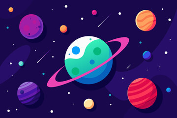 ufo in space