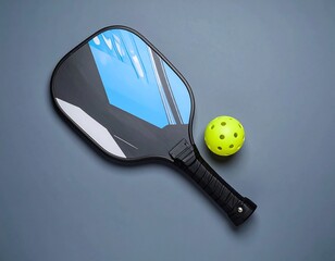 Paddleball paddle and ball