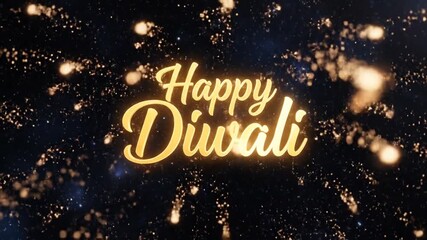 happy diwali animated greeting abstract mandala celebration - Powered by Adobe