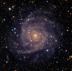 Cosmic Nebula Planets And Stellar Space Illustration