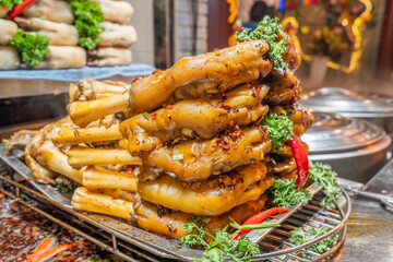 Spicy Shaanxi Lamb Hoof Local Snack Specialty