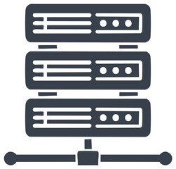 Symbolic Representation of Network Server Equipment Hardware Rack for Data Management