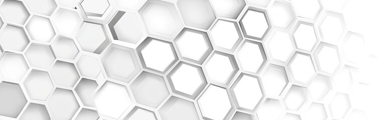 Abstract 3D honeycomb pattern