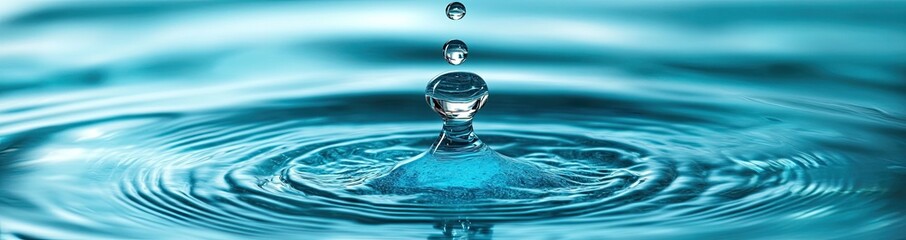 Water droplet impacting still surface