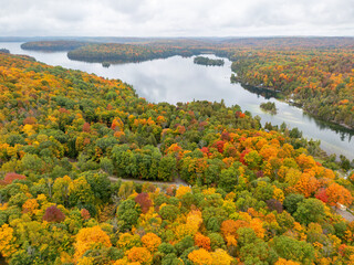 North Frontenac Ontario Canada Fall Colours