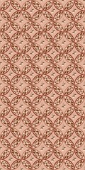 Fototapeta premium Autum Winter Pattern Background Illustration For Cover, Banner, Notes. Fall Winter Aesthetic Background. Plant And Flower Pattern Background.