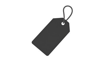 Gray price tag icon