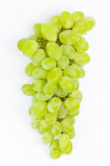 Fresh Grapes Closeup Natural Fruit Texture