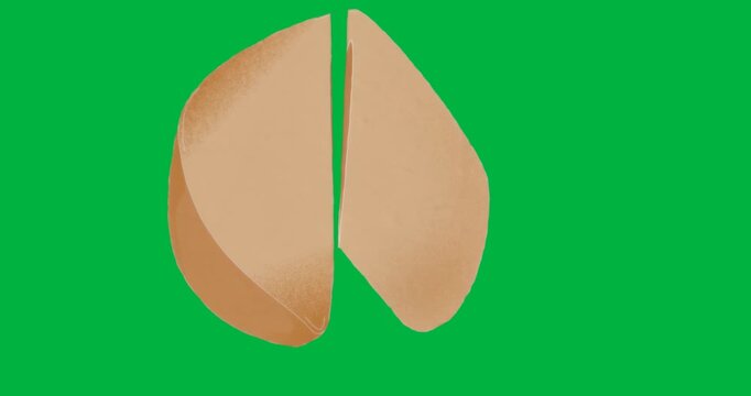 Graphic designer placing tan lobed shape on transparent backdrop, animating central split for tech