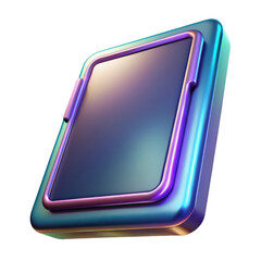 Modern tablet device mockup design