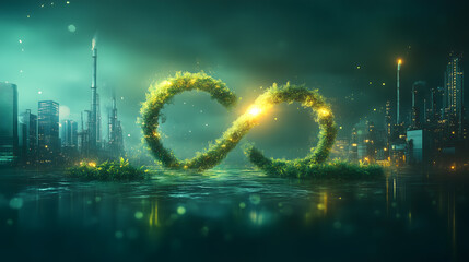 Infinite Loop Form Presenting Renewable Resources