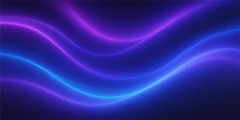 Abstract flowing light blue and purple wave pattern digital illustration vector background