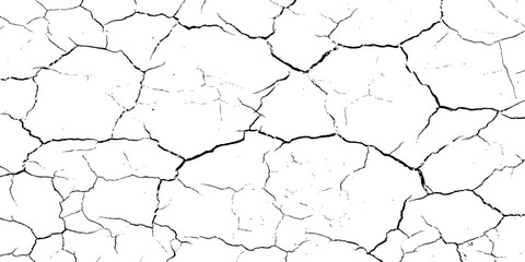High-resolution cracked earth texture background with natural dry soil pattern, detailed surface cracks, distressed design element, perfect for abstract, nature, and grunge creative projects.
