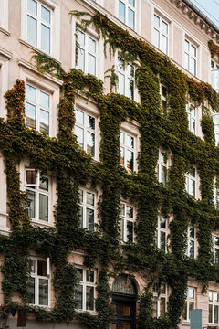 Modern and Historic architecture of Copenhagen, Denmark. 